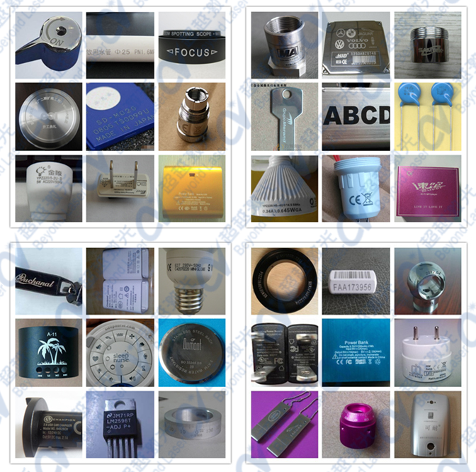 光纖激光打標(biāo)機新的應(yīng)用樣品