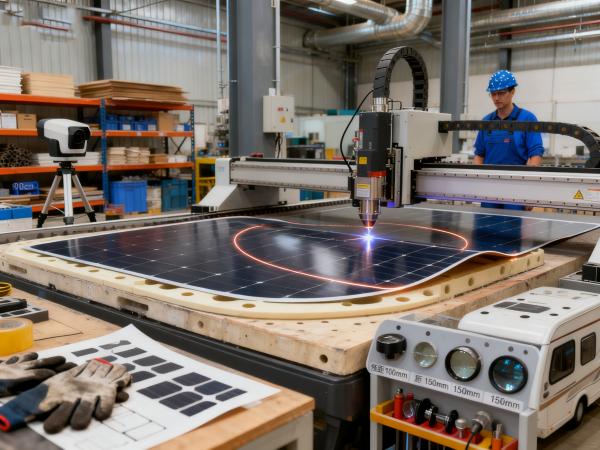 柔性太陽能板激光切割 (8)